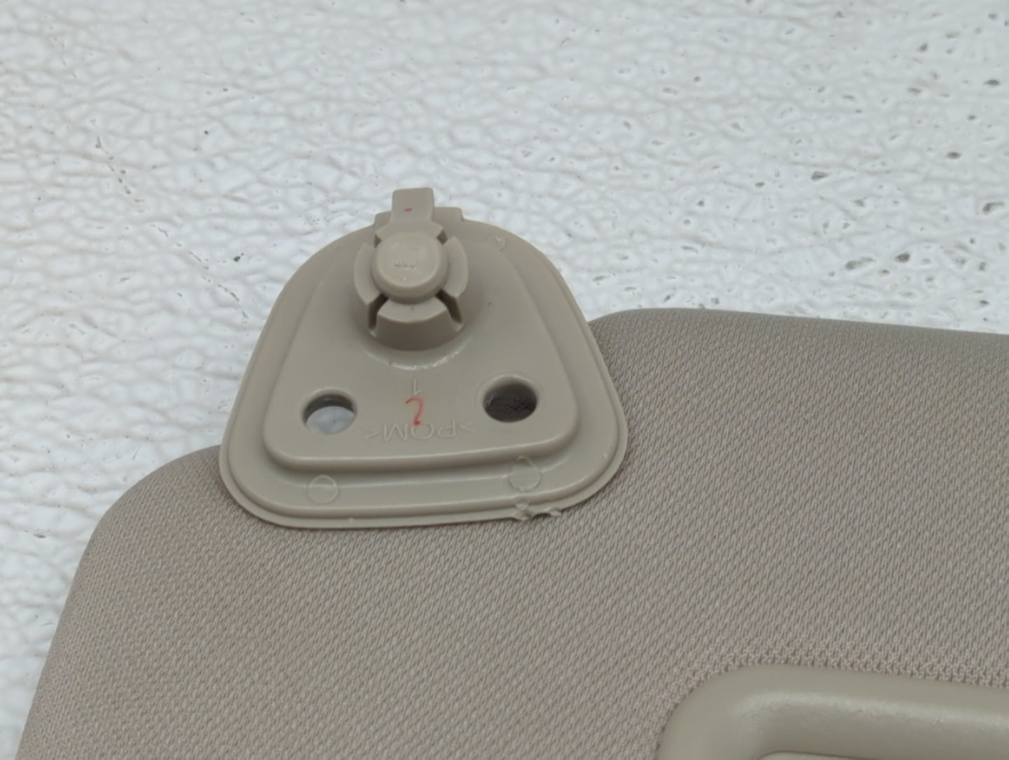 2007-2012 Nissan Versa Sun Visor Shade Replacement Driver Left Mirror Fits Fits 2007 2008 2009 2010 2011 2012 OEM Used Auto 