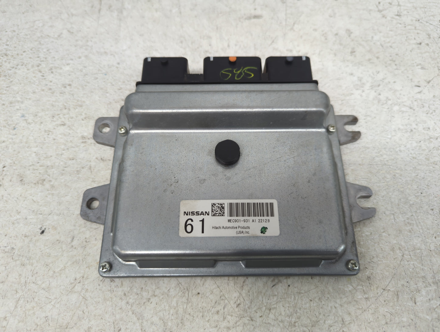 2012 Nissan Versa PCM Engine Control Computer ECU ECM PCU OEM P/N:MEC901-931 MEC901-922 A1 Fits OEM Used Auto Parts - Oemuse