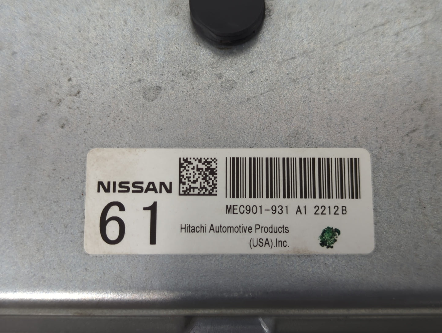 2012 Nissan Versa PCM Engine Control Computer ECU ECM PCU OEM P/N:MEC901-931 MEC901-922 A1 Fits OEM Used Auto Parts - Oemuse