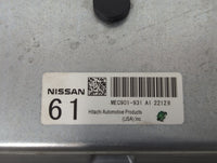 2012 Nissan Versa PCM Engine Control Computer ECU ECM PCU OEM P/N:MEC901-931 MEC901-922 A1 Fits OEM Used Auto Parts - Oemuse