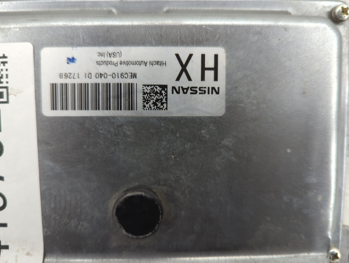 2012 Nissan Versa PCM Engine Control Computer ECU ECM PCU OEM P/N:MEC910-040 Fits OEM Used Auto Parts - Oemusedautoparts1.co