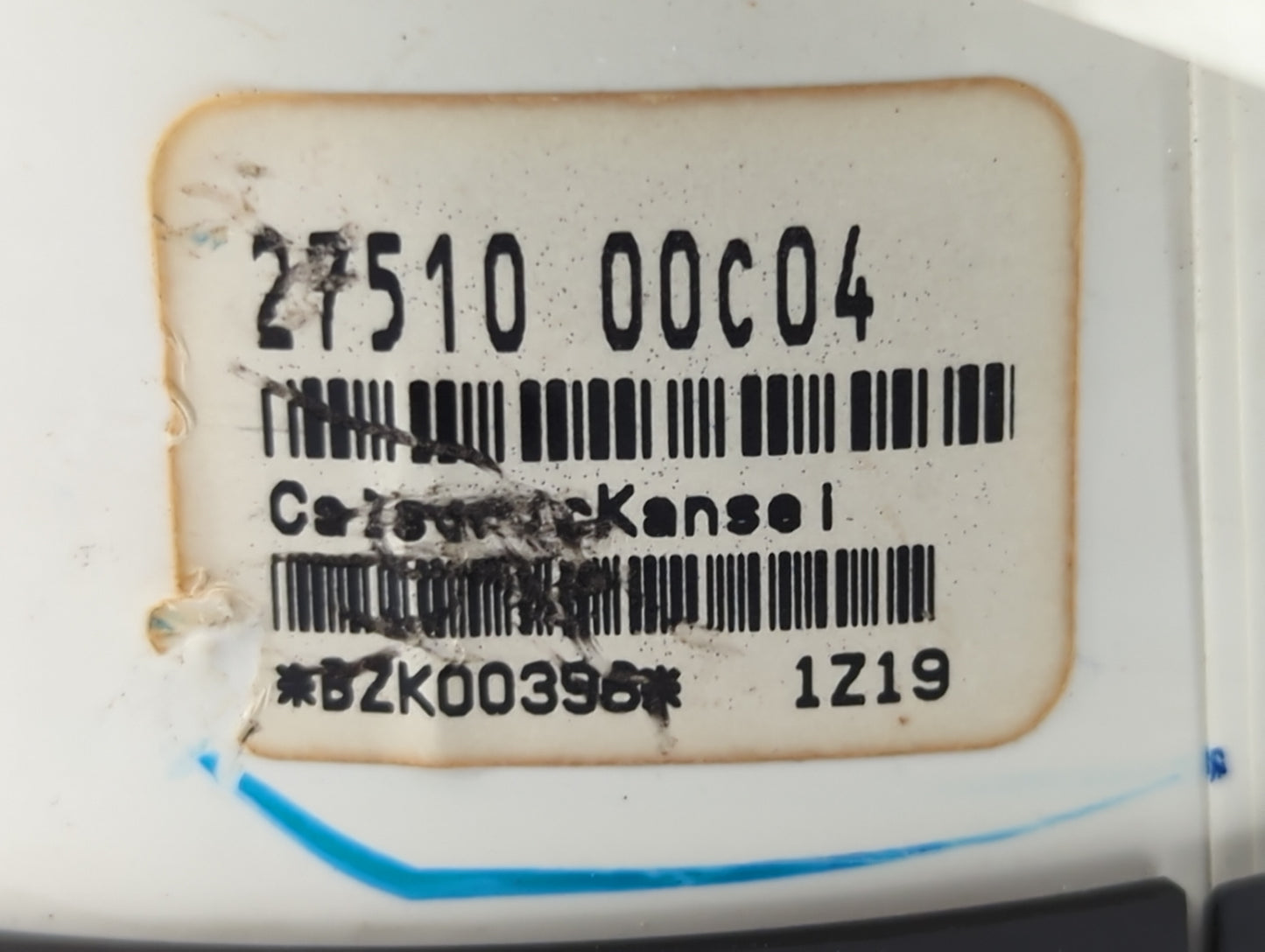 2012-2013 Nissan Versa Climate Control Module Temperature AC/Heater Replacement P/N:27510 00C04 BZK00398 Fits Fits 2012 2013