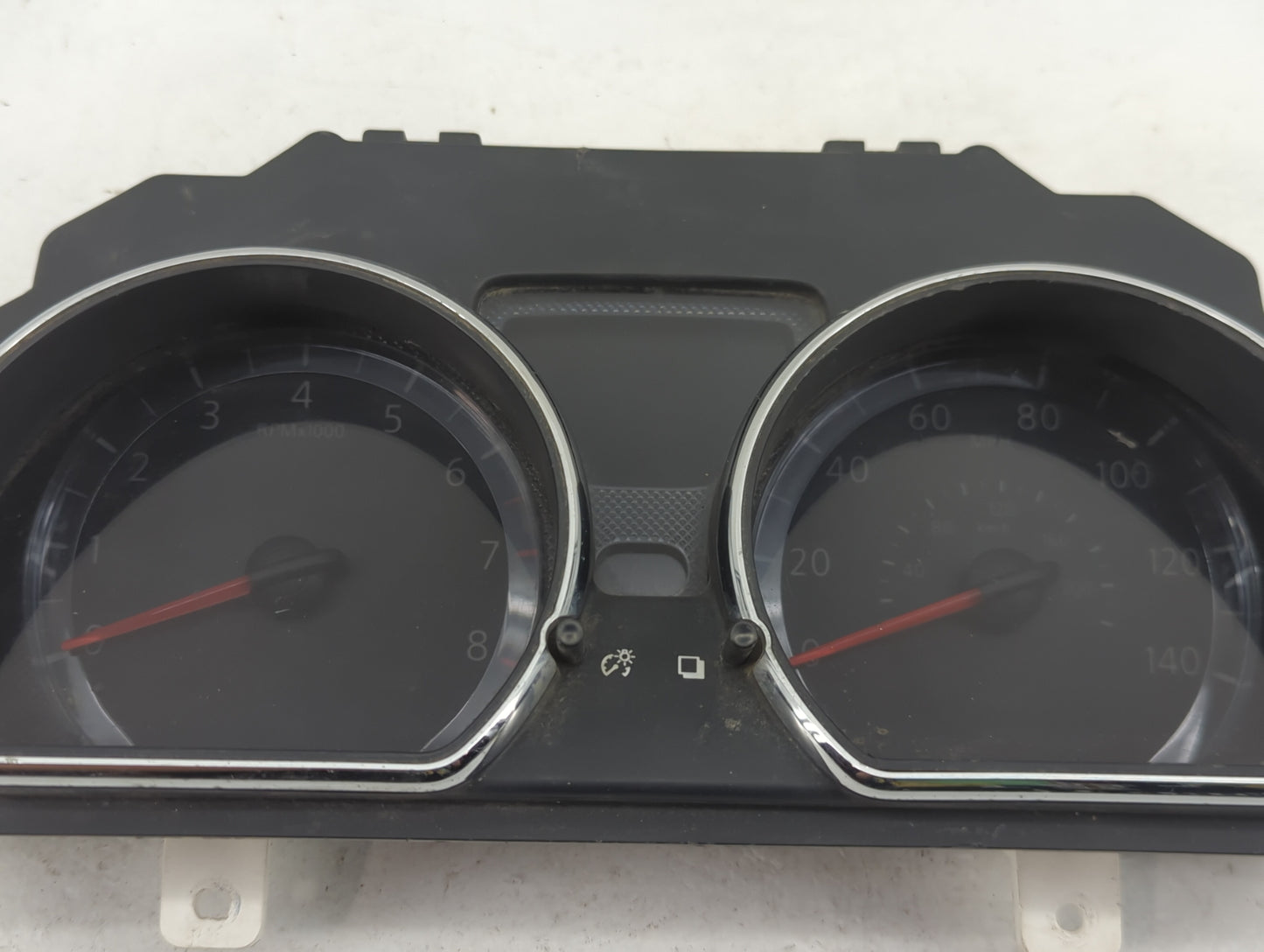 2012 Nissan Versa Instrument Cluster Speedometer Gauges P/N:248103AN0A CKMX-AGS Fits OEM Used Auto Parts - Oemusedautoparts1