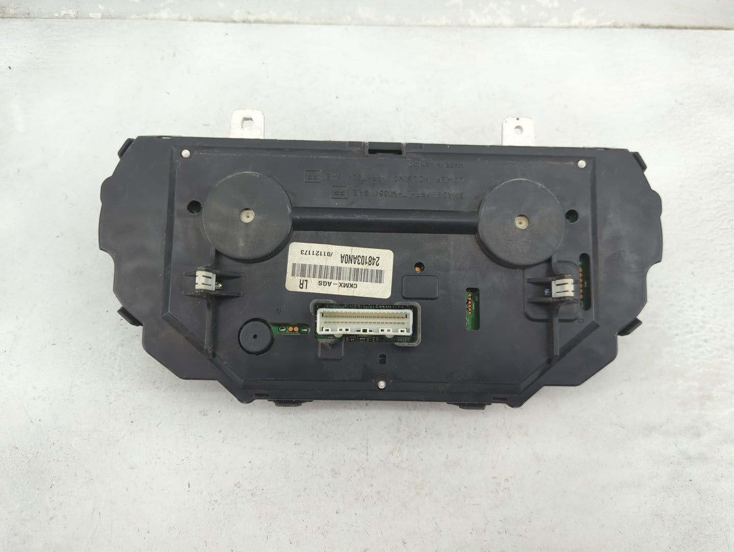 2012 Nissan Versa Instrument Cluster Speedometer Gauges P/N:248103AN0A CKMX-AGS Fits OEM Used Auto Parts - Oemusedautoparts1