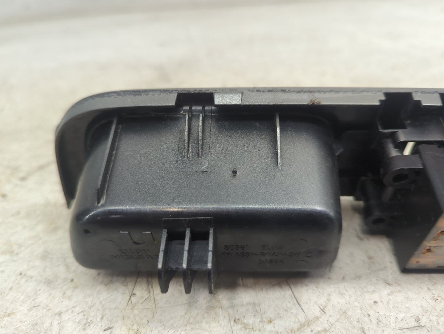 2010-2012 Nissan Versa Master Power Window Switch Replacement Driver Side Left P/N:80961 Fits Fits 2010 2011 2012 OEM Used A