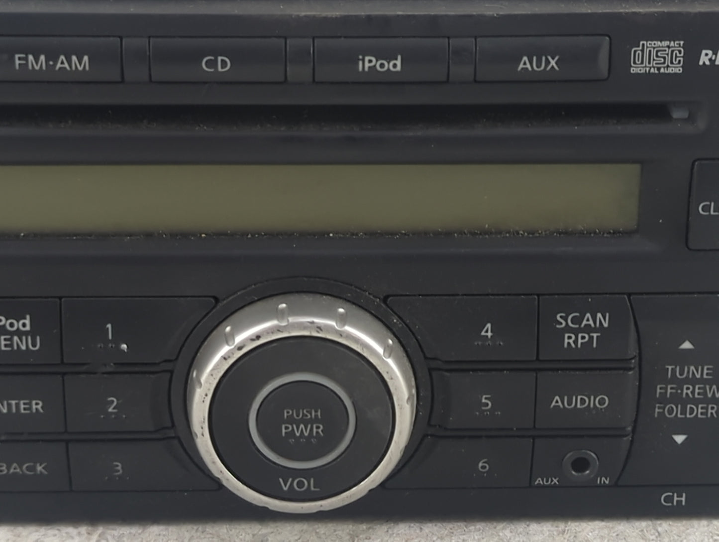 2010-2012 Nissan Versa Radio AM FM Cd Player Receiver Replacement P/N:28185ZW80A PN-3135L Fits Fits 2010 2011 2012 2014 2015