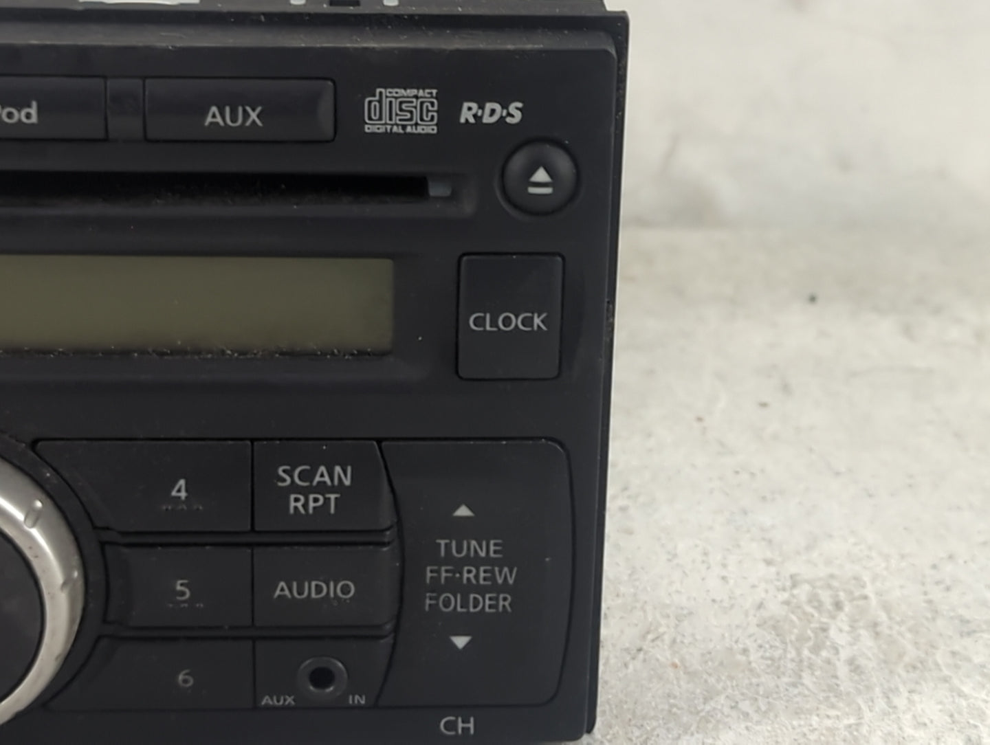 2010-2012 Nissan Versa Radio AM FM Cd Player Receiver Replacement P/N:28185ZW80A PN-3135L Fits Fits 2010 2011 2012 2014 2015