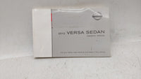2012 Nissan Versa Owners Manual Book Guide OEM Used Auto Parts - Oemusedautoparts1.com