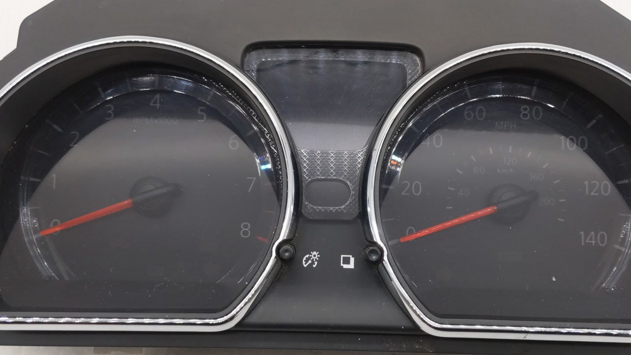 2012 Nissan Versa Instrument Cluster Speedometer Gauges P/N:248103AN0A Fits OEM Used Auto Parts - Oemusedautoparts1.com