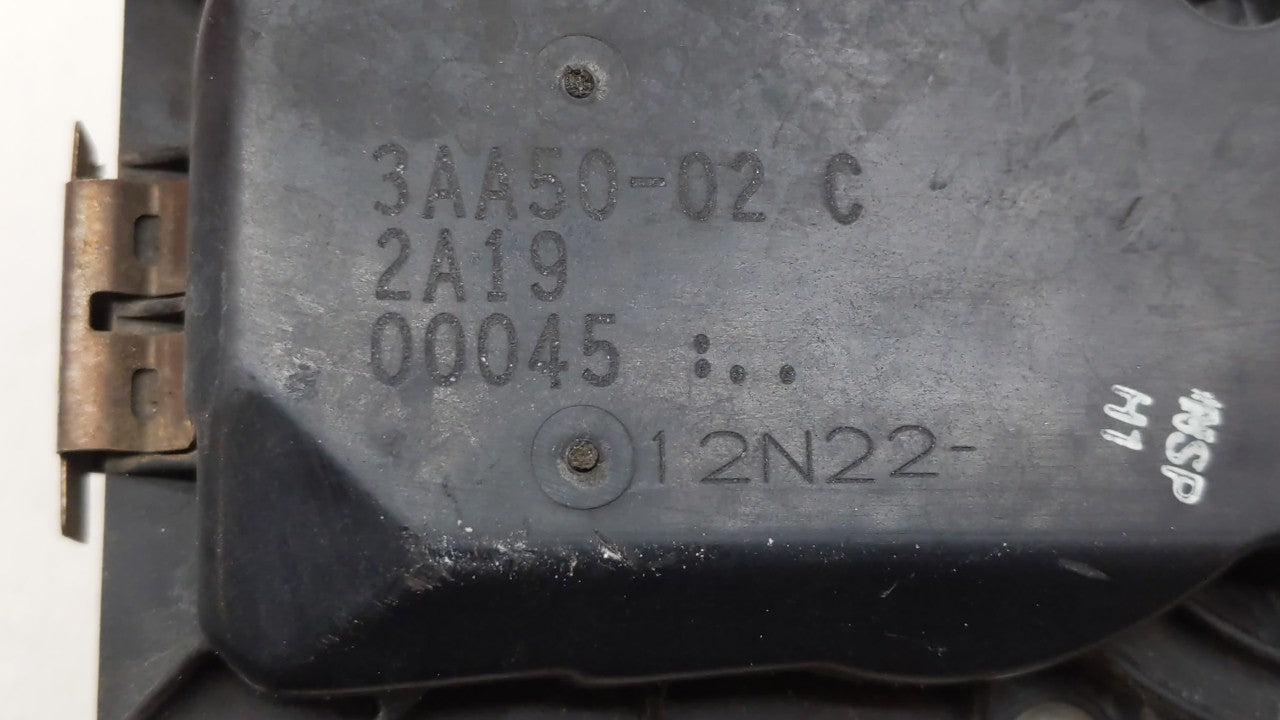 2012-2019 Nissan Versa Throttle Body P/N:3AA50-02 B 3AA50-02 C, 3AA50-02 F Fits Fits 2012 2013 2014 2015 2016 2017 2018 2019