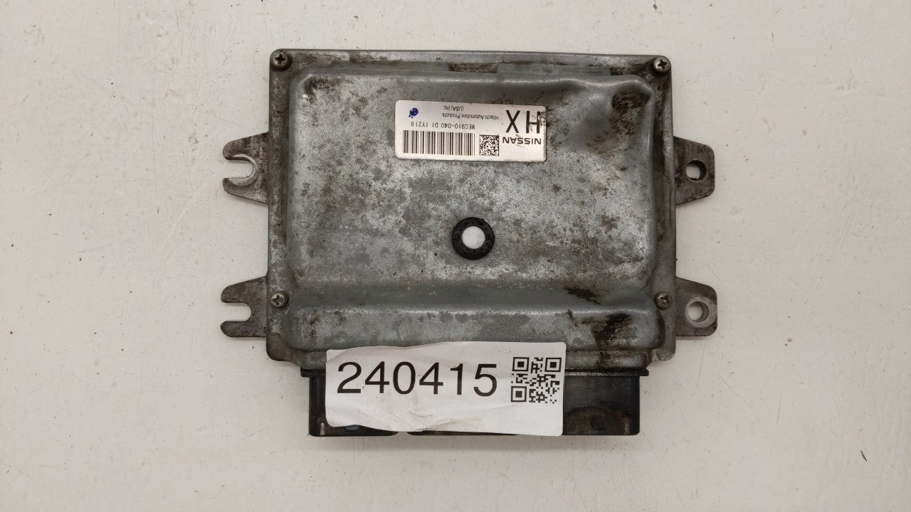 2012 Nissan Versa PCM Engine Control Computer ECU ECM PCU OEM P/N:MEC910-041 31036-3AA6B, BEM332-300, MEC910-040, EC000-811 