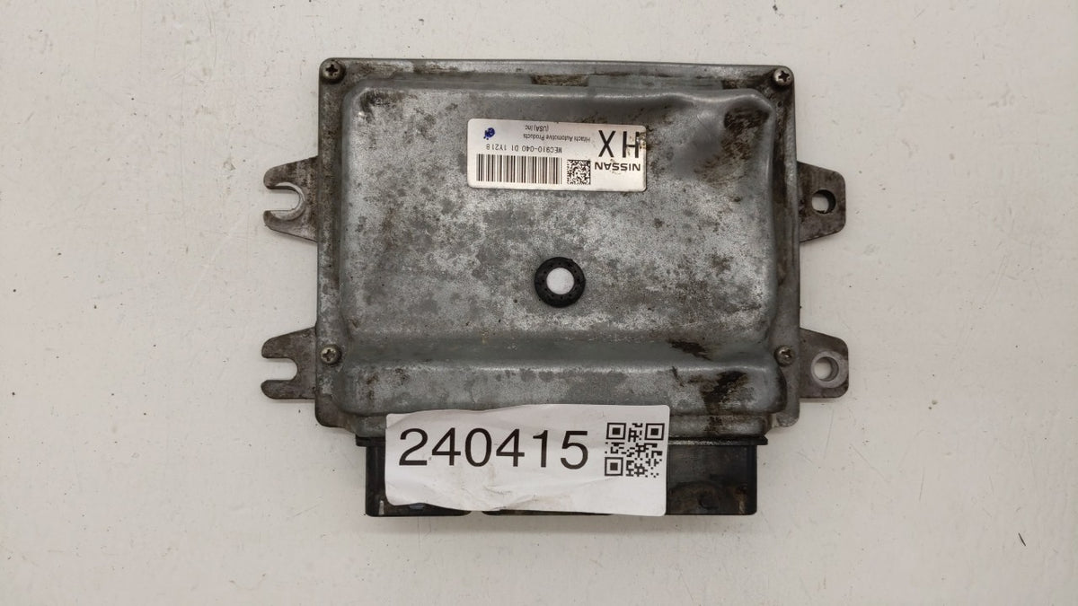 2012 Nissan Versa PCM Engine Control Computer ECU ECM PCU OEM P/N:MEC910-041 31036-3AA6B, BEM332-300, MEC910-040, EC000-811 