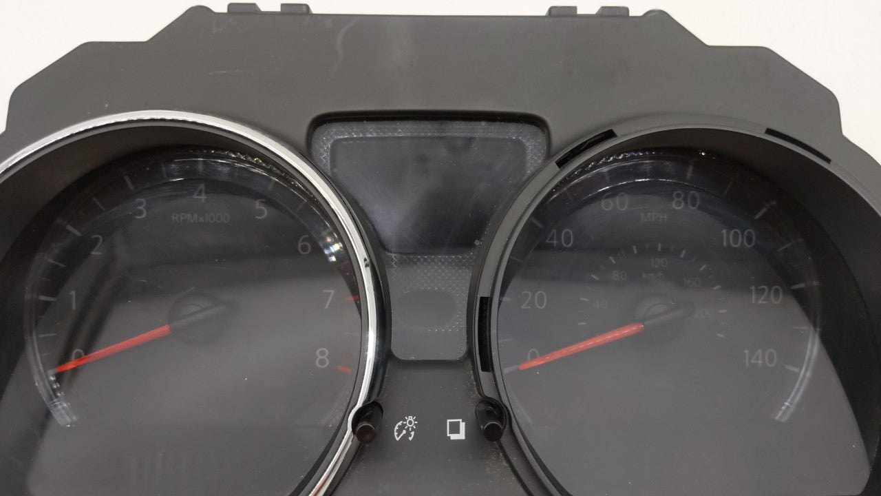 2012 Nissan Versa Instrument Cluster Speedometer Gauges P/N:248103AN0A Fits OEM Used Auto Parts - Oemusedautoparts1.com