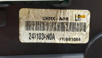 2012 Nissan Versa Instrument Cluster Speedometer Gauges P/N:248103AN0A Fits OEM Used Auto Parts - Oemusedautoparts1.com