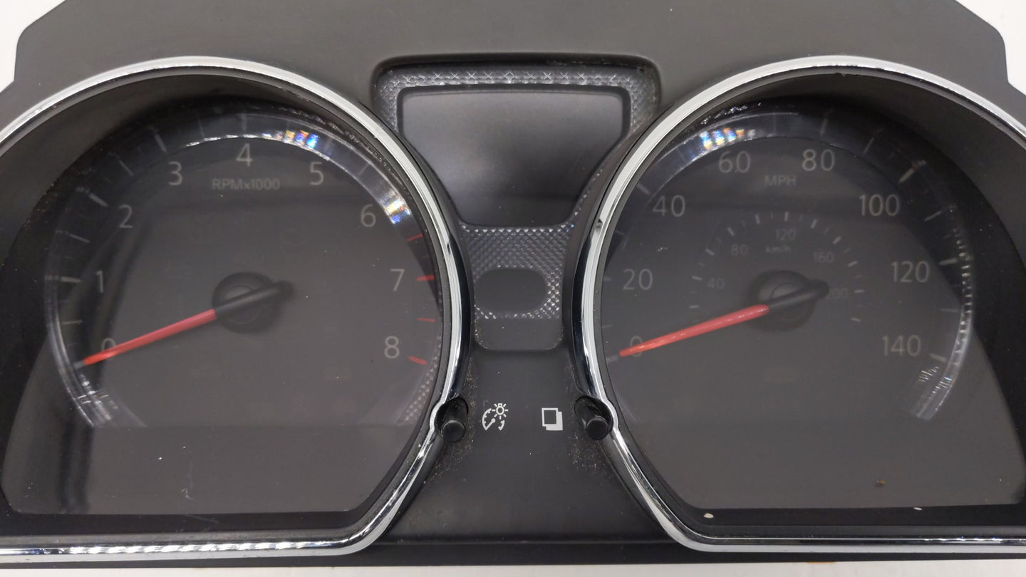 2012 Nissan Versa Instrument Cluster Speedometer Gauges P/N:248103AN0A Fits OEM Used Auto Parts - Oemusedautoparts1.com