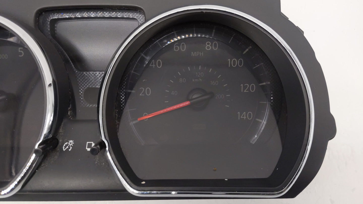 2012 Nissan Versa Instrument Cluster Speedometer Gauges P/N:248103AN0A Fits OEM Used Auto Parts - Oemusedautoparts1.com