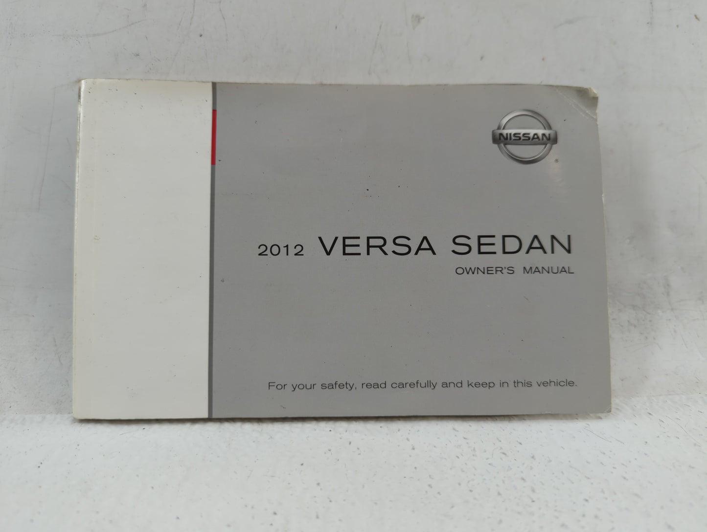 2012 Nissan Versa Owners Manual Book Guide P/N:OM2E 0N17U1 OEM Used Auto Parts - Oemusedautoparts1.com