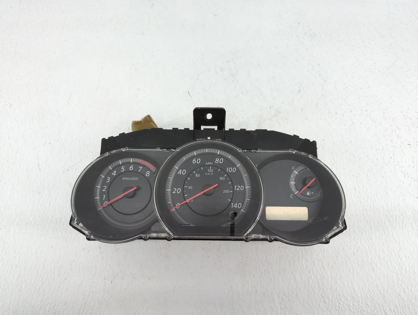 2012 Nissan Versa Instrument Cluster Speedometer Gauges P/N:248109EG0C Miles: Fits OEM Used Auto Parts - Oemusedautoparts1.c