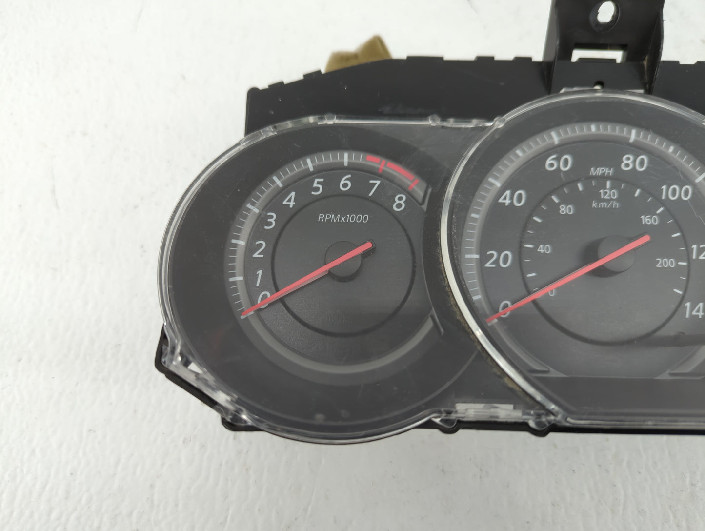 2012 Nissan Versa Instrument Cluster Speedometer Gauges P/N:248109EG0C Miles: Fits OEM Used Auto Parts - Oemusedautoparts1.c