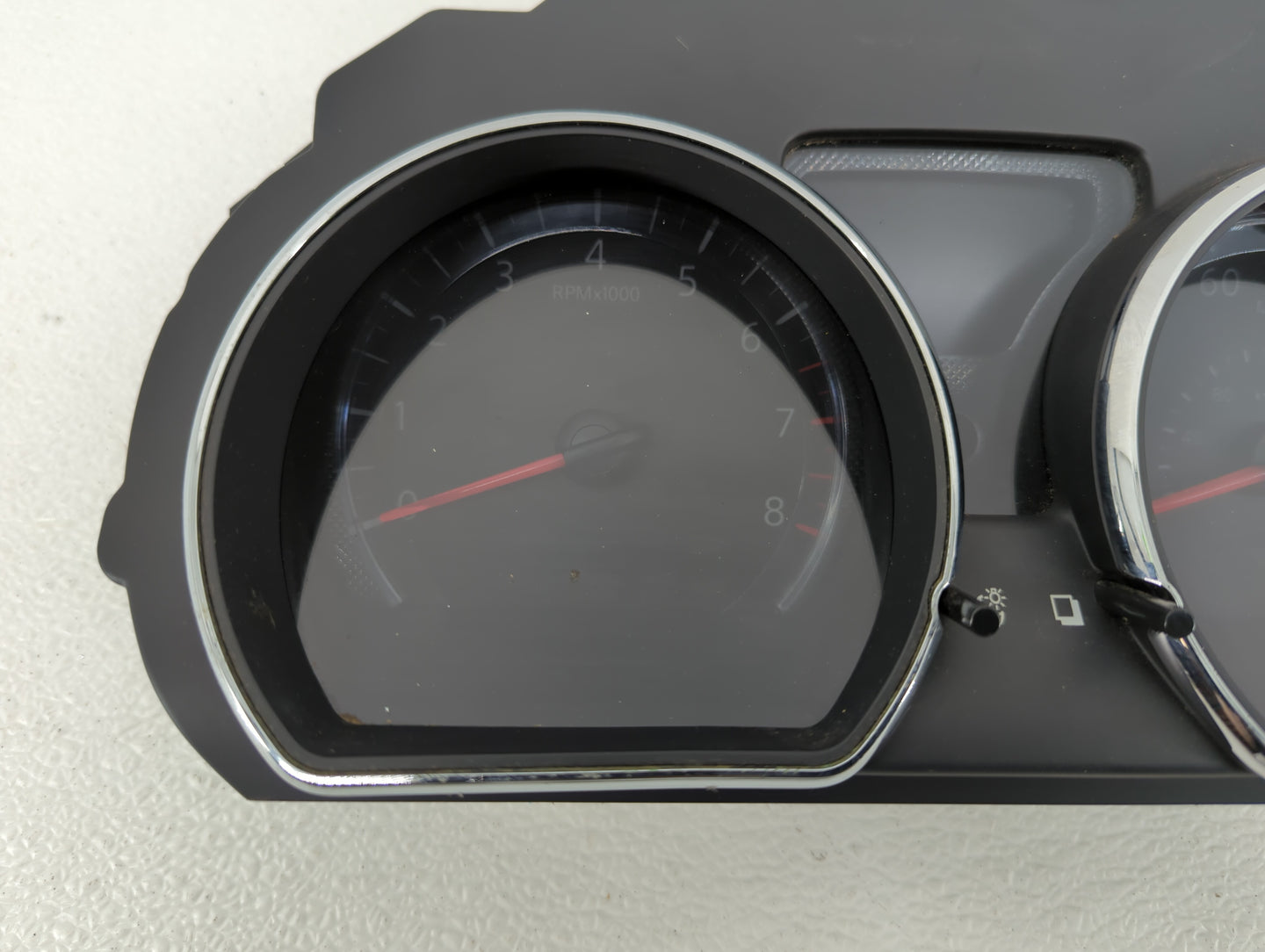 2012 Nissan Versa Instrument Cluster Speedometer Gauges P/N:248103AN0A Fits OEM Used Auto Parts - Oemusedautoparts1.com