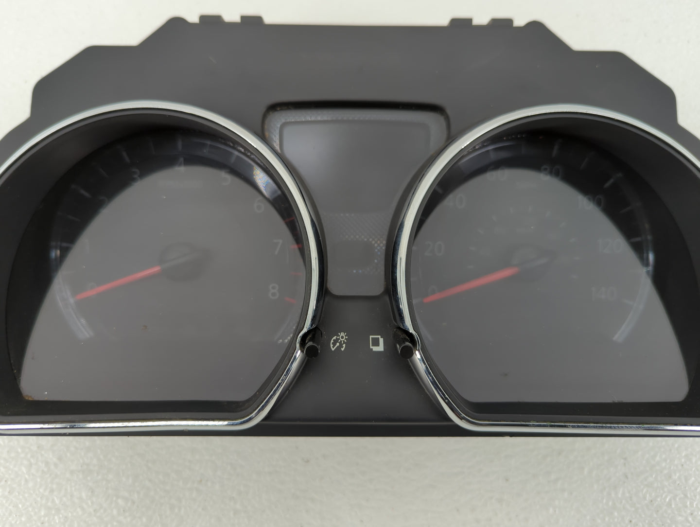 2012 Nissan Versa Instrument Cluster Speedometer Gauges P/N:248103AN0A Fits OEM Used Auto Parts - Oemusedautoparts1.com