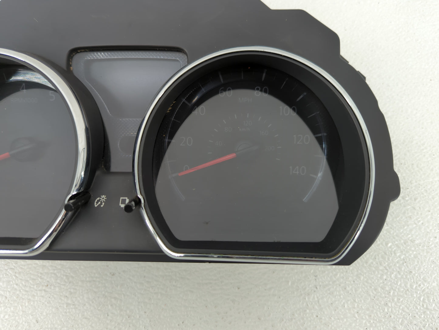 2012 Nissan Versa Instrument Cluster Speedometer Gauges P/N:248103AN0A Fits OEM Used Auto Parts - Oemusedautoparts1.com