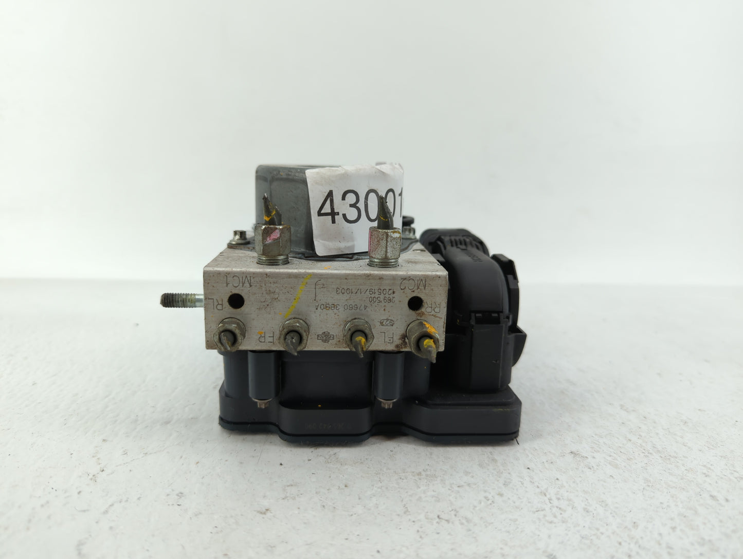 2012 Nissan Versa ABS Pump Control Module Replacement P/N:47660 3BB0A Fits OEM Used Auto Parts - Oemusedautoparts1.com