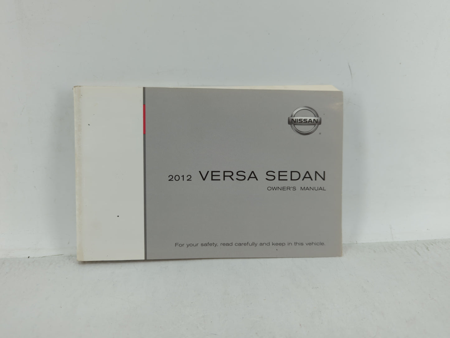 2012 Nissan Versa Owners Manual Book Guide OEM Used Auto Parts - Oemusedautoparts1.com