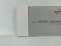 2012 Nissan Versa Owners Manual Book Guide OEM Used Auto Parts - Oemusedautoparts1.com