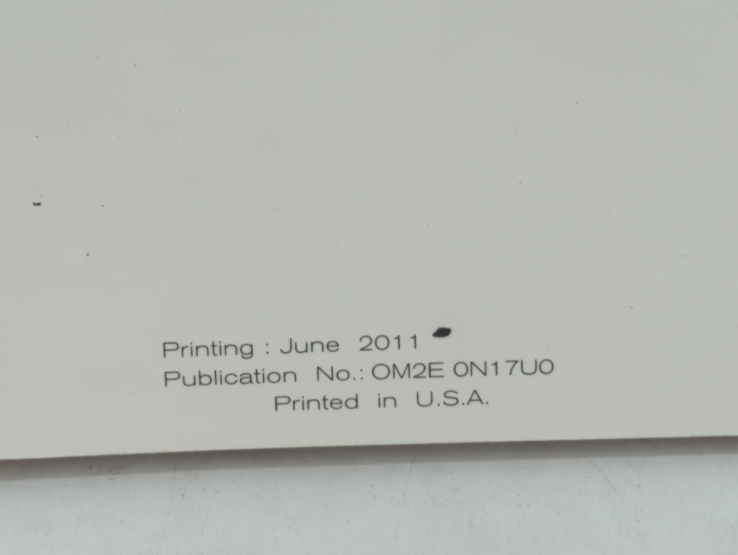 2012 Nissan Versa Owners Manual Book Guide OEM Used Auto Parts - Oemusedautoparts1.com
