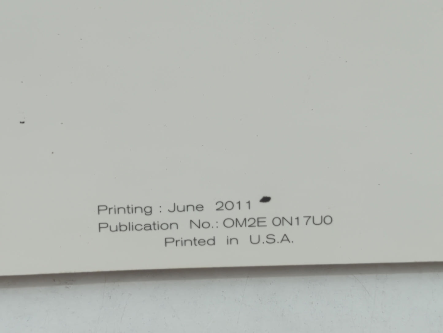 2012 Nissan Versa Owners Manual Book Guide OEM Used Auto Parts - Oemusedautoparts1.com