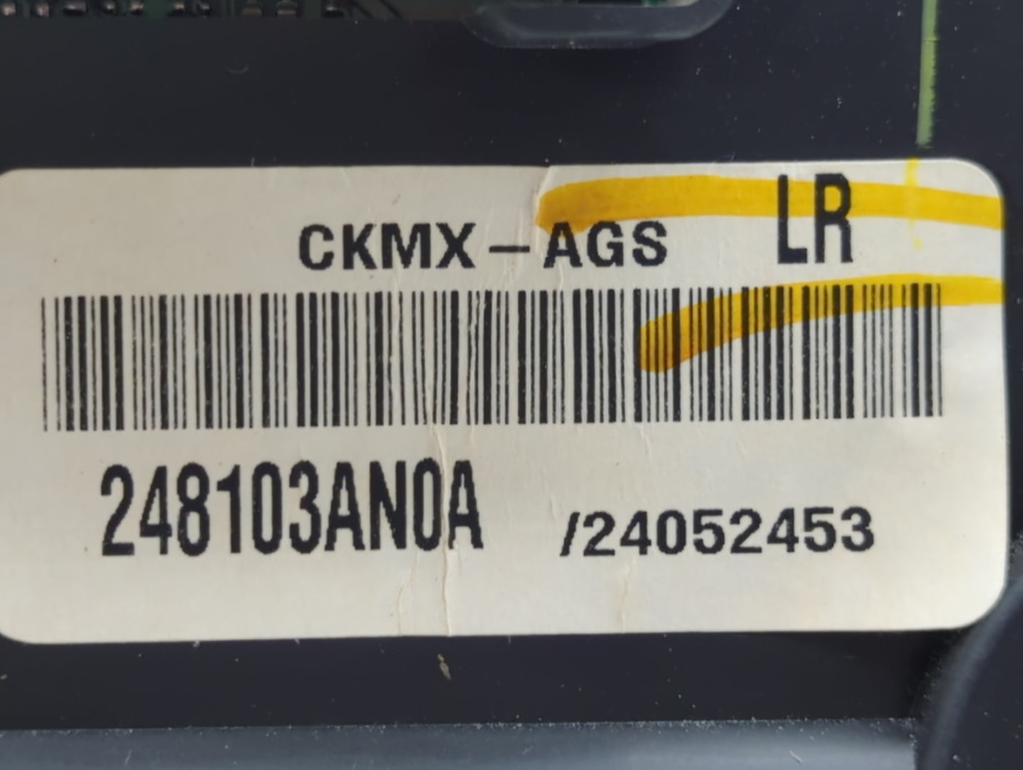 2012 Nissan Versa Instrument Cluster Speedometer Gauges P/N:248103AN0A Fits OEM Used Auto Parts - Oemusedautoparts1.com