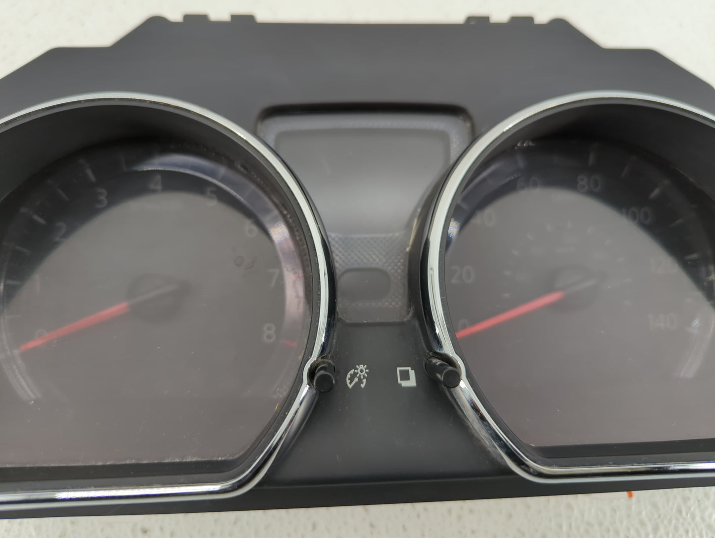 2012 Nissan Versa Instrument Cluster Speedometer Gauges P/N:248103AN0A Fits OEM Used Auto Parts - Oemusedautoparts1.com