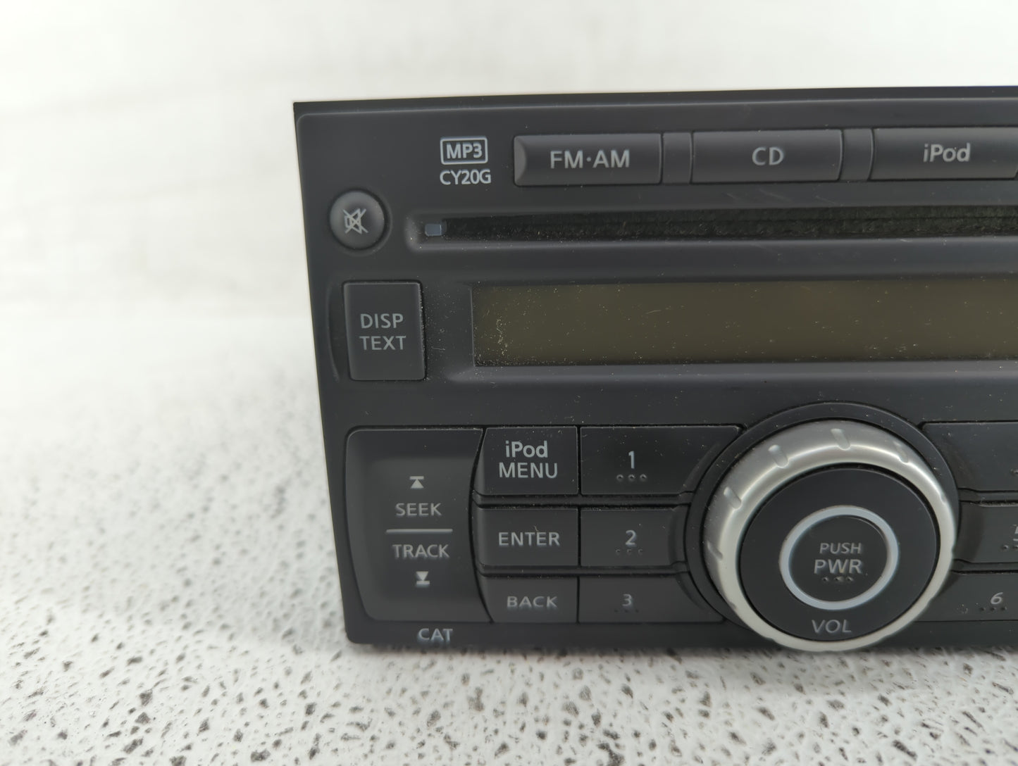 2012-2013 Nissan Versa Radio AM FM Cd Player Receiver Replacement P/N:28185 3AN1A 28185 3ANSA Fits Fits 2012 2013 OEM Used A
