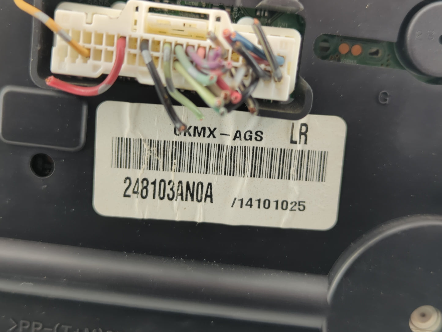 2012 Nissan Versa Instrument Cluster Speedometer Gauges P/N:248103AN0A Fits OEM Used Auto Parts - Oemusedautoparts1.com