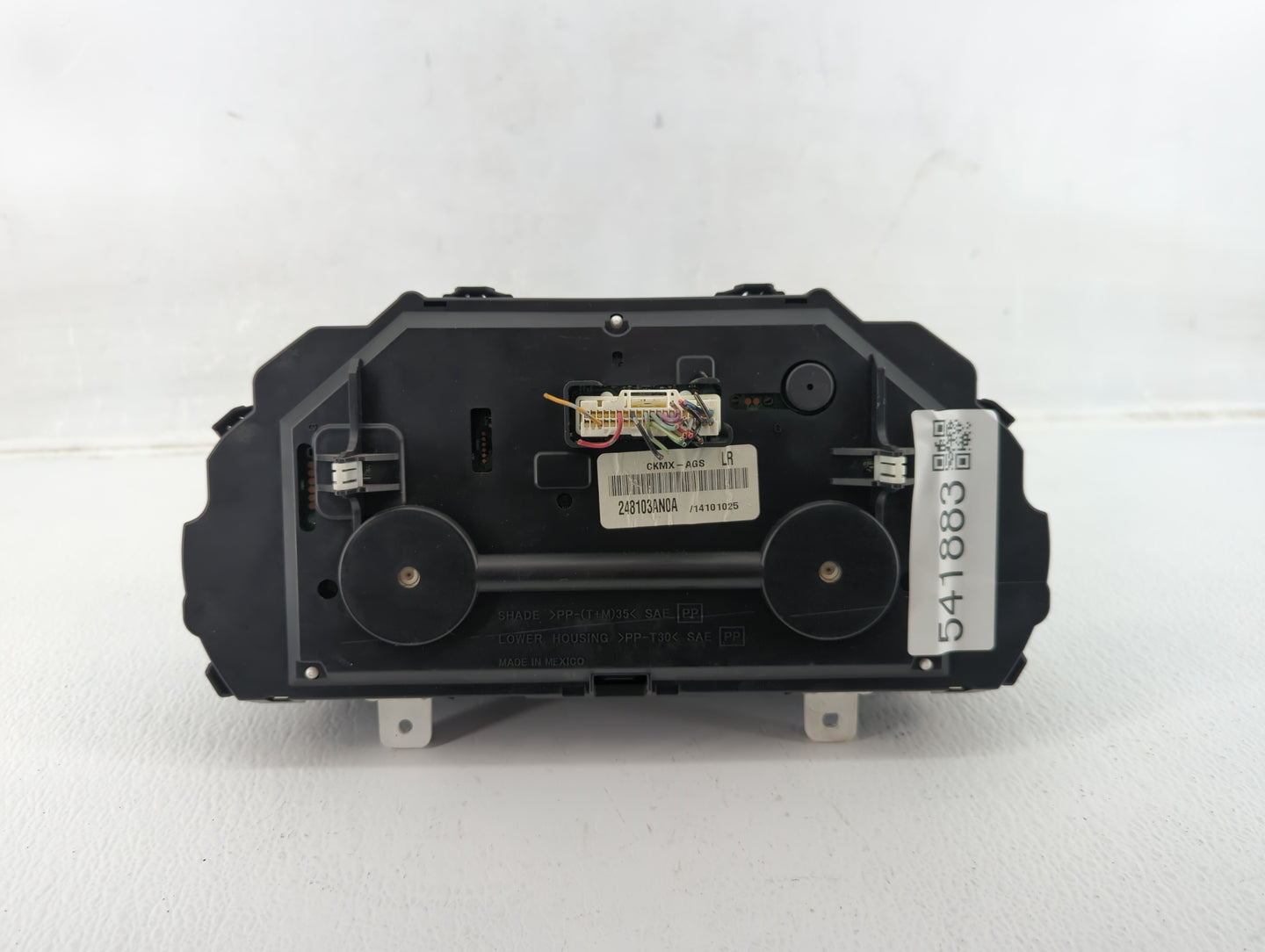 2012 Nissan Versa Instrument Cluster Speedometer Gauges P/N:248103AN0A Fits OEM Used Auto Parts - Oemusedautoparts1.com