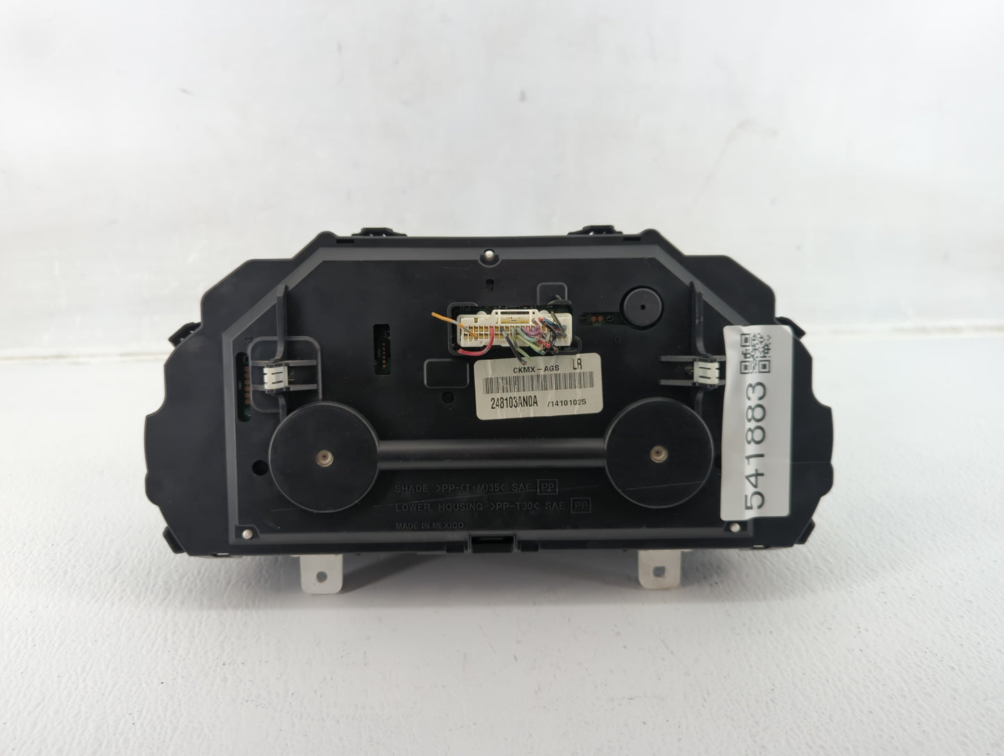 2012 Nissan Versa Instrument Cluster Speedometer Gauges P/N:248103AN0A Fits OEM Used Auto Parts - Oemusedautoparts1.com