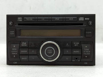 2012-2013 Nissan Versa Radio AM FM Cd Player Receiver Replacement P/N:28185 3AN1A Fits Fits 2012 2013 OEM Used Auto Parts - 