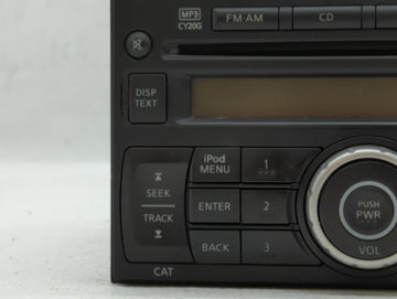 2012-2013 Nissan Versa Radio AM FM Cd Player Receiver Replacement P/N:28185 3AN1A Fits Fits 2012 2013 OEM Used Auto Parts