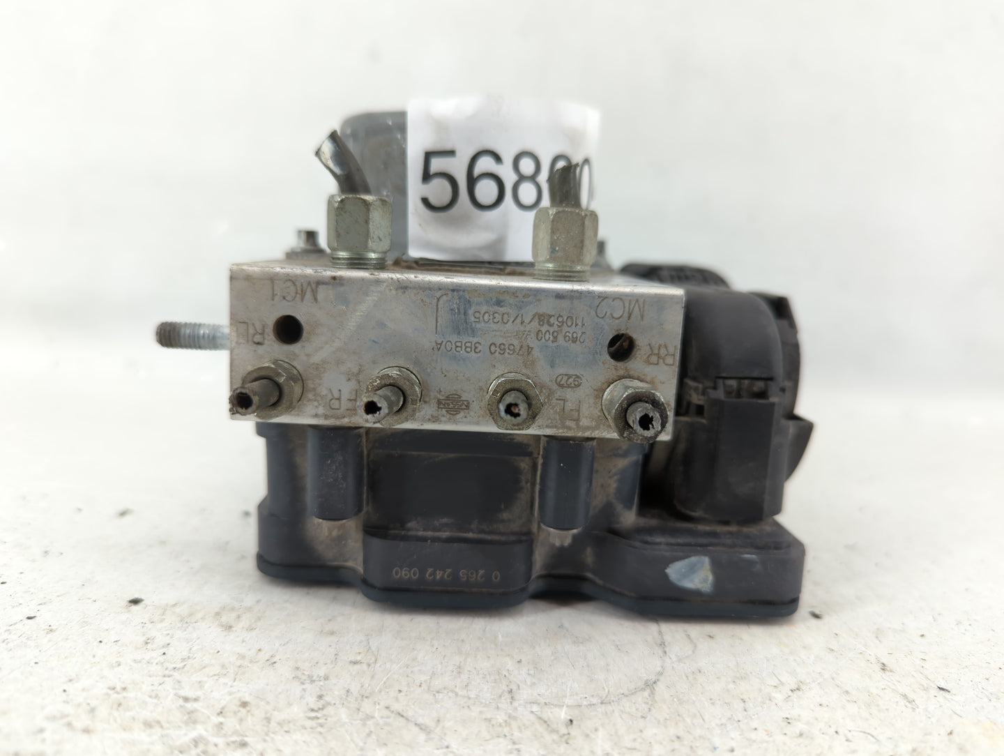 2012 Nissan Versa ABS Pump Control Module Replacement P/N:47660 3BB0A Fits OEM Used Auto Parts - Oemusedautoparts1.com