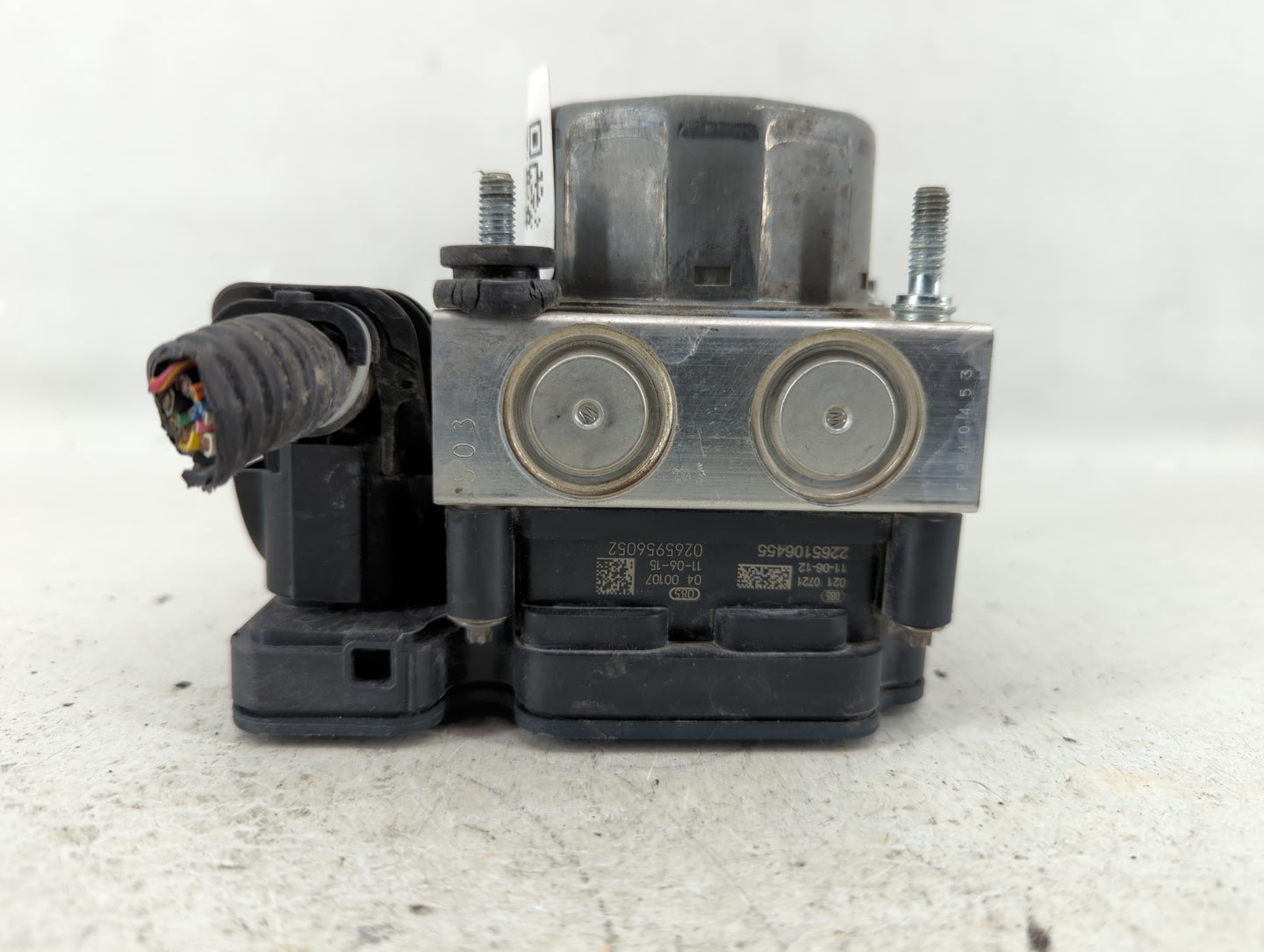 2012 Nissan Versa ABS Pump Control Module Replacement P/N:47660 3BB0A Fits OEM Used Auto Parts - Oemusedautoparts1.com
