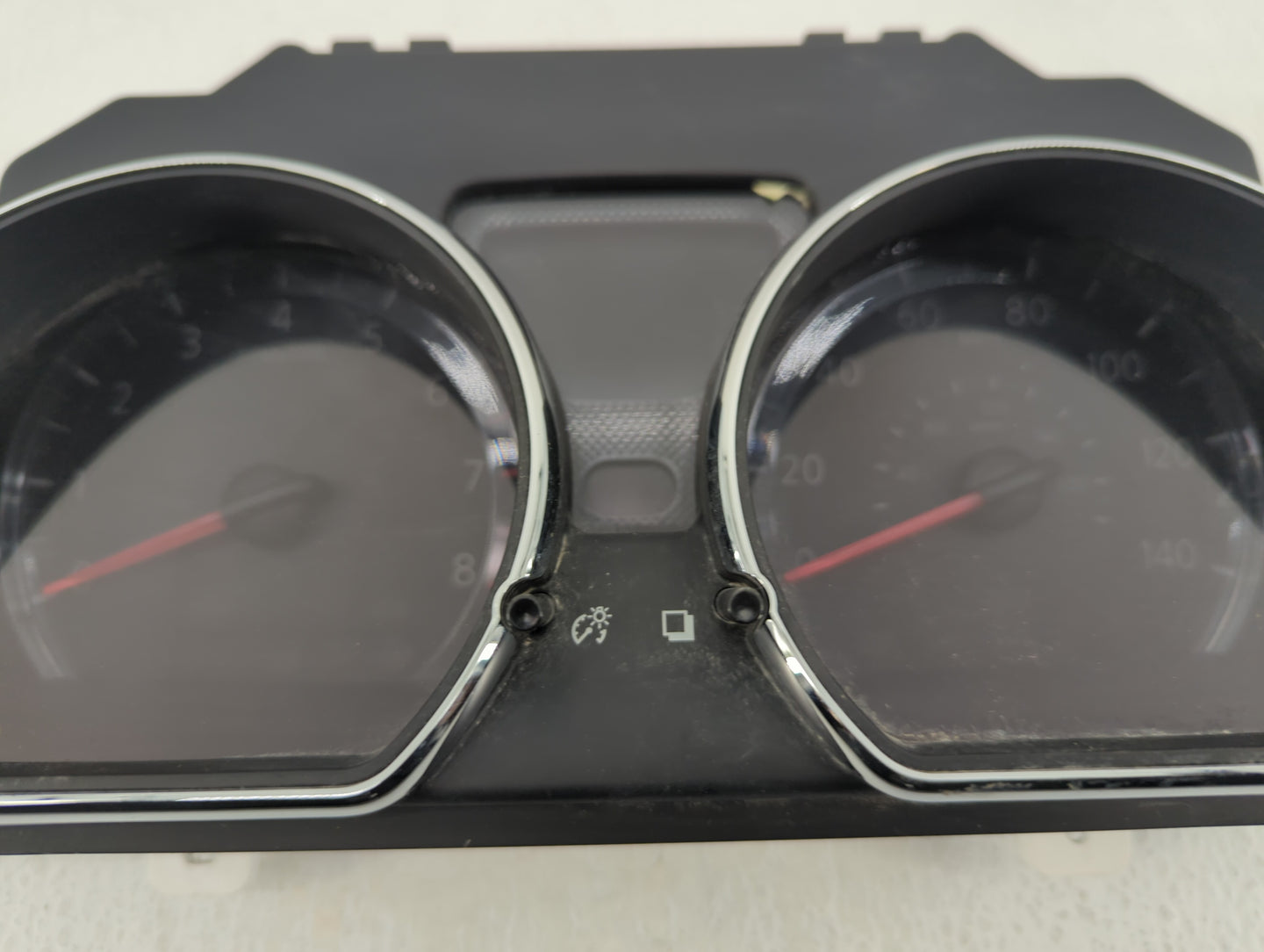 2012 Nissan Versa Instrument Cluster Speedometer Gauges P/N:248103AN0A Fits OEM Used Auto Parts - Oemusedautoparts1.com