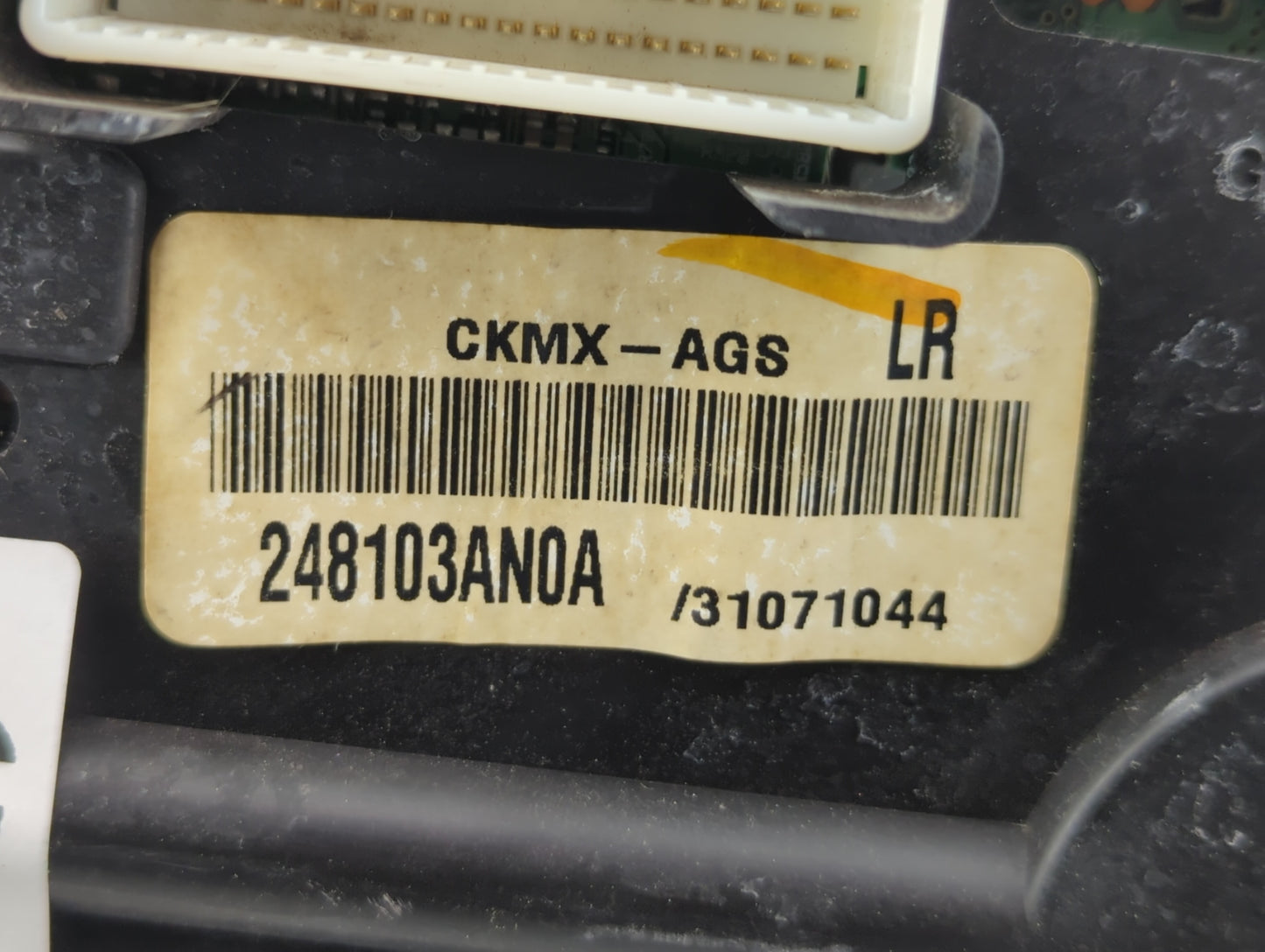 2012 Nissan Versa Instrument Cluster Speedometer Gauges P/N:248103AN0A Fits OEM Used Auto Parts - Oemusedautoparts1.com