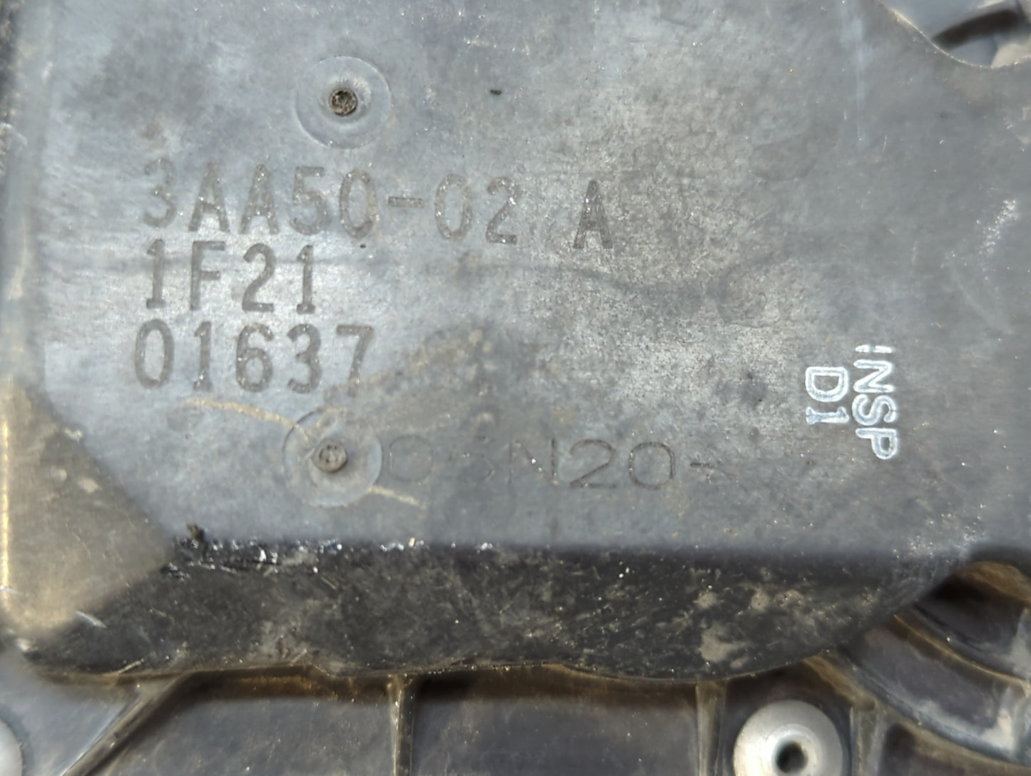2012-2019 Nissan Versa Throttle Body P/N:3AA50-02 A Fits Fits 2012 2013 2014 2015 2016 2017 2018 2019 OEM Used Auto Parts - 