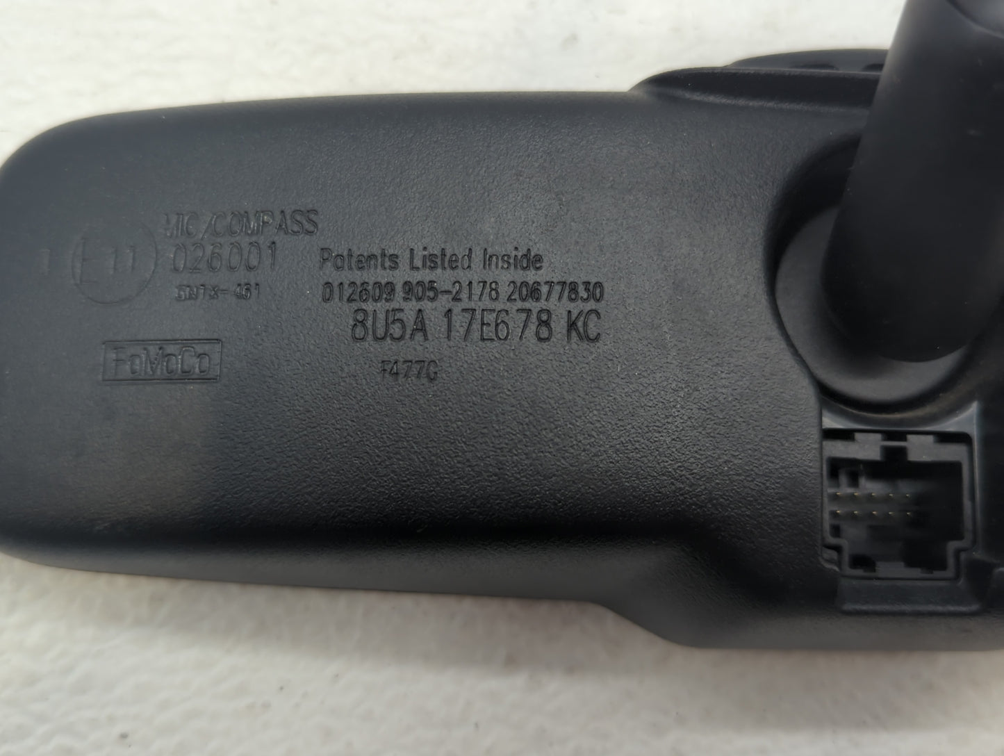 2007-2022 Nissan Versa Interior Rear View Mirror Replacement OEM P/N:E11026001 Fits OEM Used Auto Parts - Oemusedautoparts1.