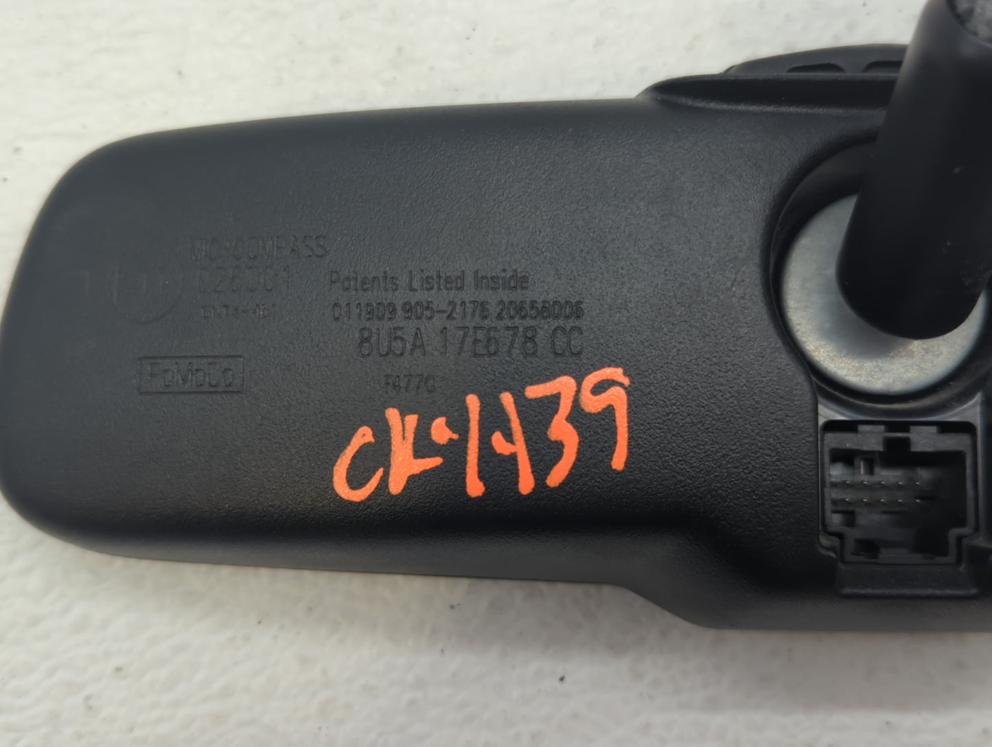 2007-2022 Nissan Versa Interior Rear View Mirror Replacement OEM P/N:E11026001 Fits OEM Used Auto Parts - Oemusedautoparts1.