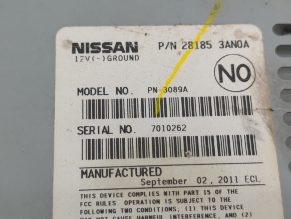 2012-2014 Nissan Versa Am Fm Cd Player Radio Receiver 583216 - Oemusedautoparts1.com