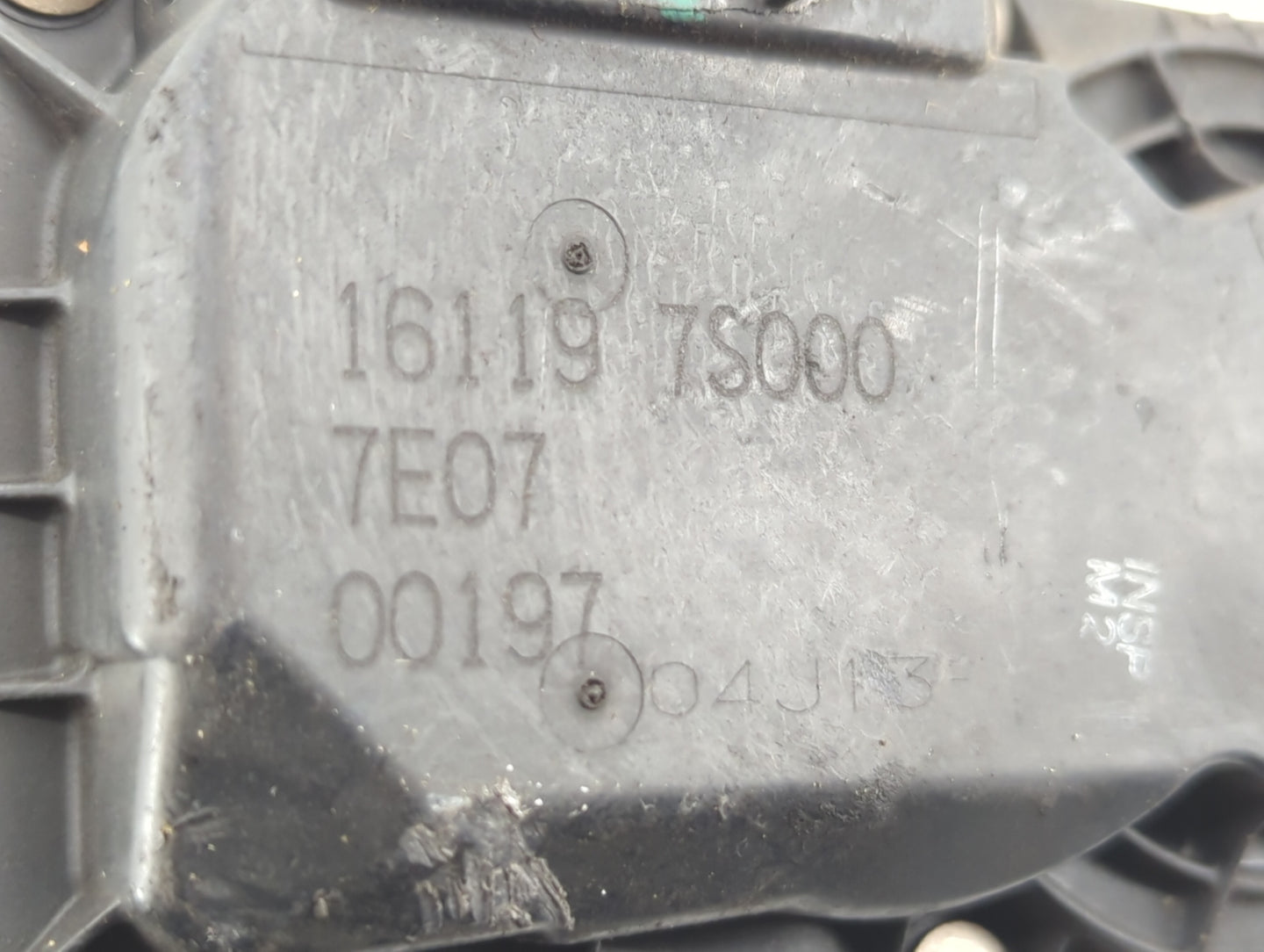 2012-2019 Nissan Versa Throttle Body P/N:16119 7S000 Fits Fits 2012 2013 2014 2015 2016 2017 2018 2019 OEM Used Auto Parts -