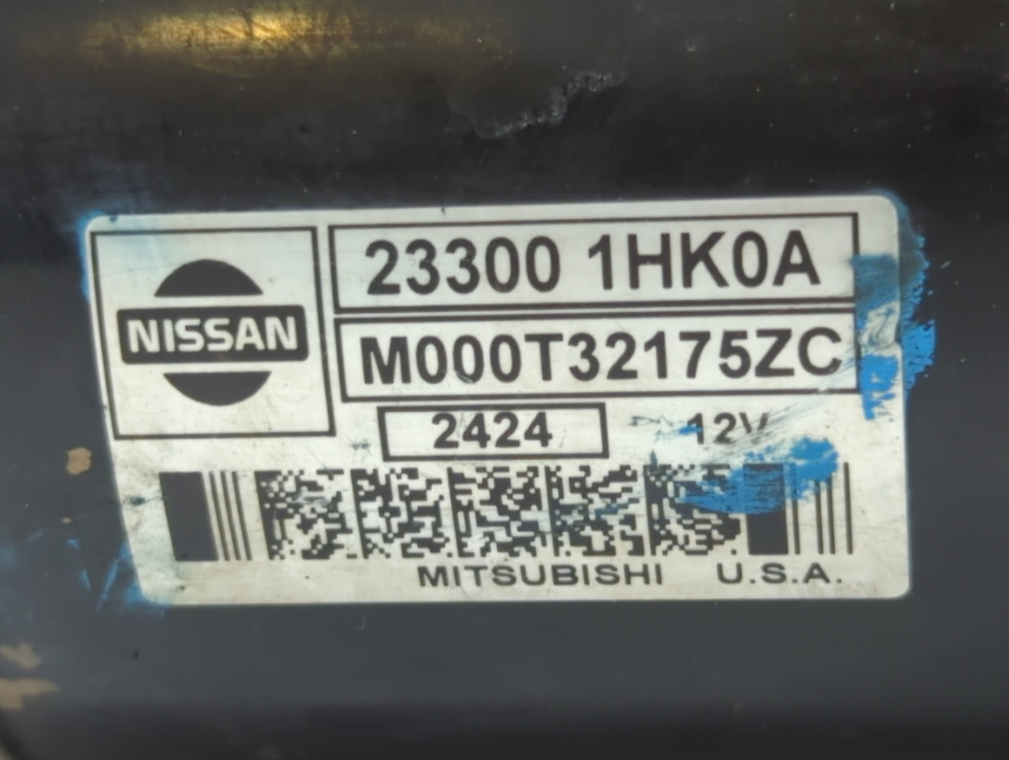 2012-2019 Nissan Versa Car Starter Motor Solenoid OEM P/N:M000T32175ZC 23300 1HK0A Fits OEM Used Auto Parts - Oemusedautopar