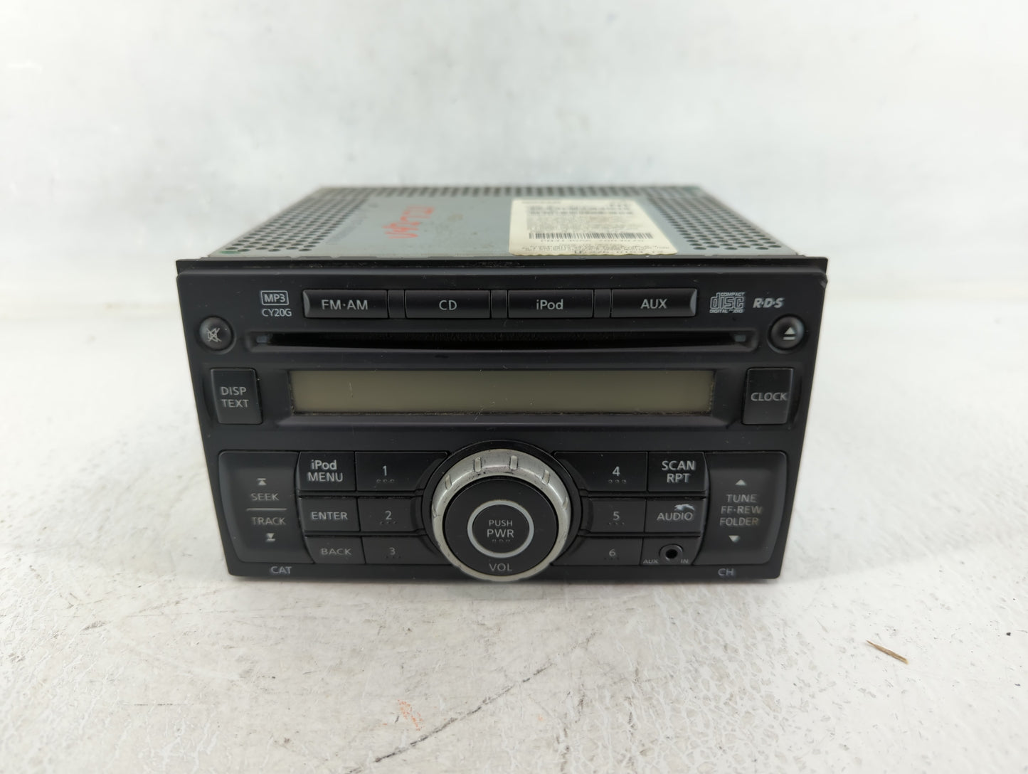 2012-2013 Nissan Versa Radio AM FM Cd Player Receiver Replacement P/N:3135A 28185 3AN1A Fits Fits 2012 2013 OEM Used Auto Pa